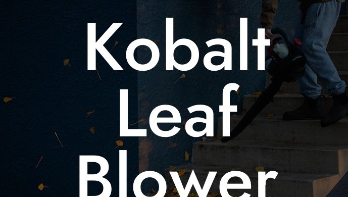 Kobalt Leaf Blower Gutter Attachment