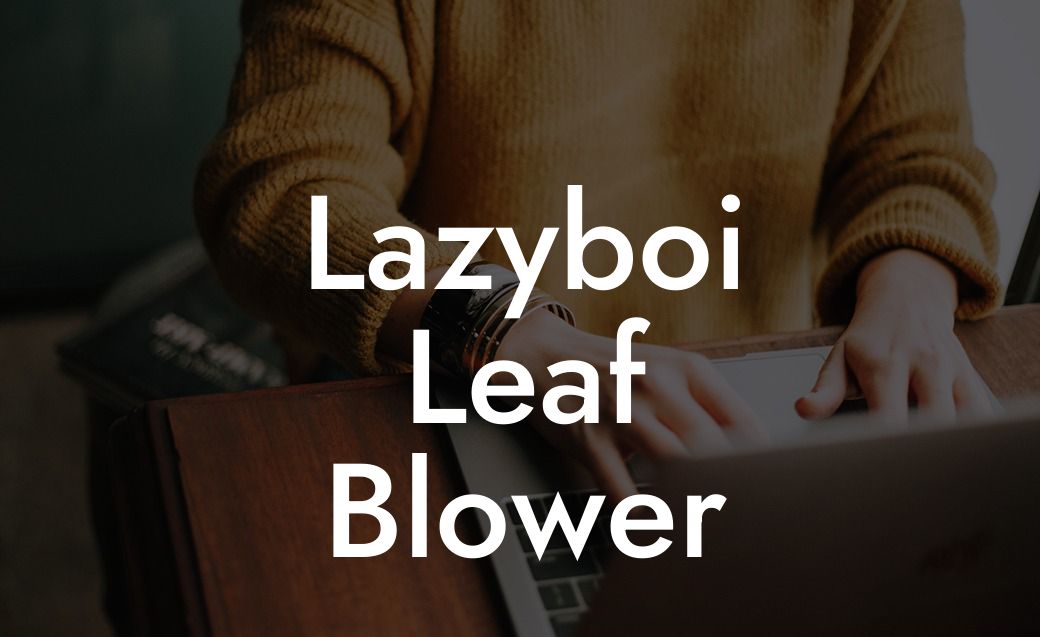 Lazyboi Leaf Blower