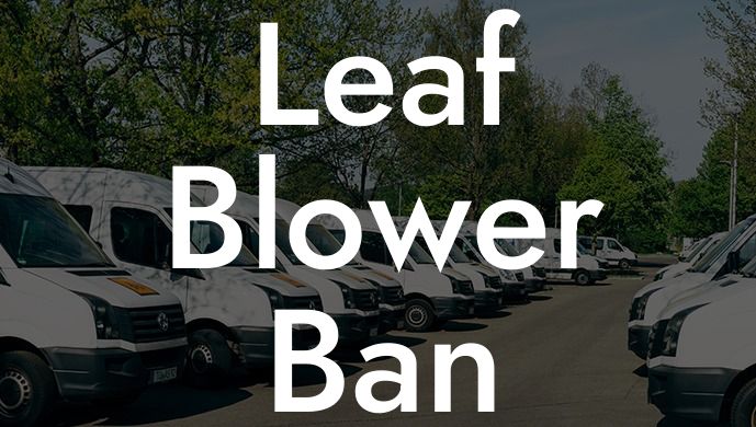 Leaf Blower Ban California