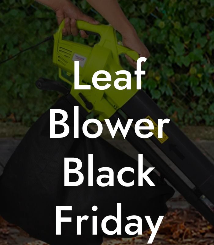 Leaf Blower Black Friday