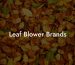 Leaf Blower Brands