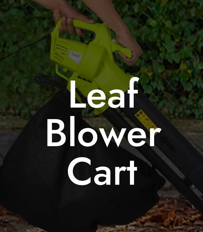 Leaf Blower Cart