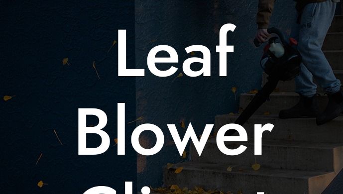 Leaf Blower Clipart