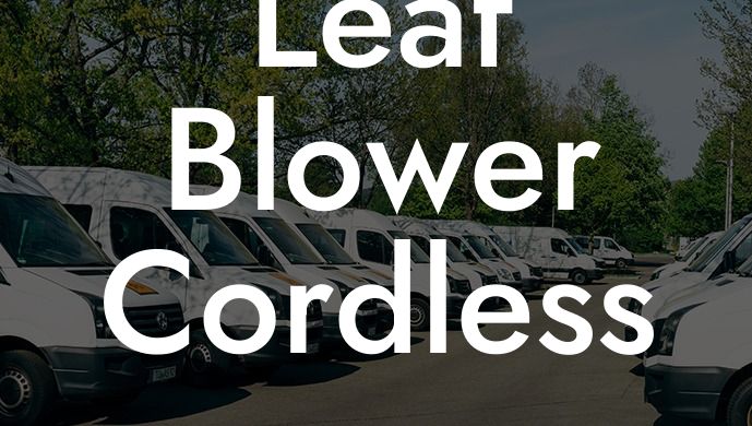 Leaf Blower Cordless on Sale