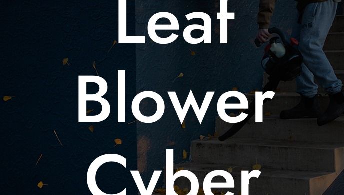 Leaf Blower Cyber Monday