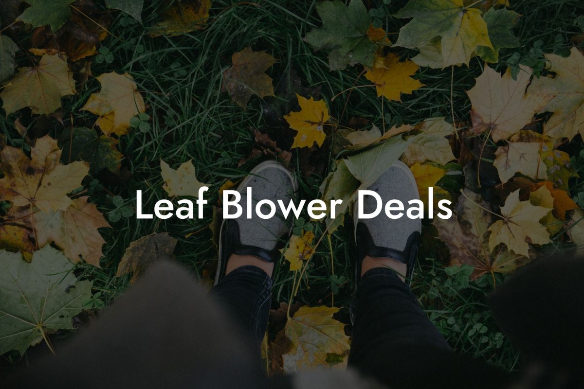 Leaf Blower Deals