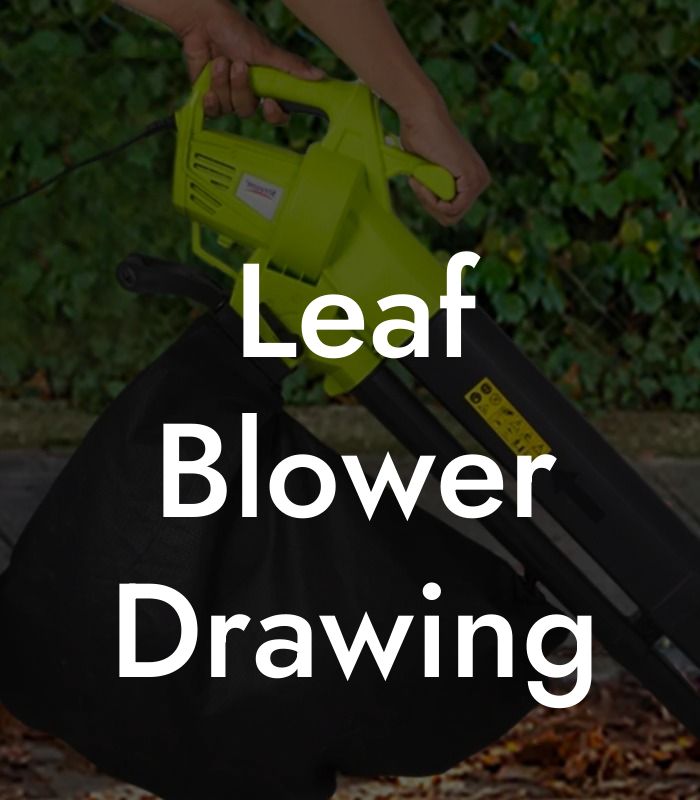 Leaf Blower Drawing