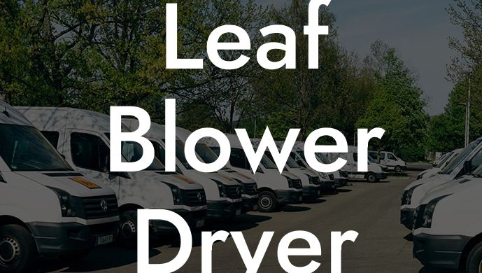 Leaf Blower Dryer Vent