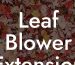 Leaf Blower Extension