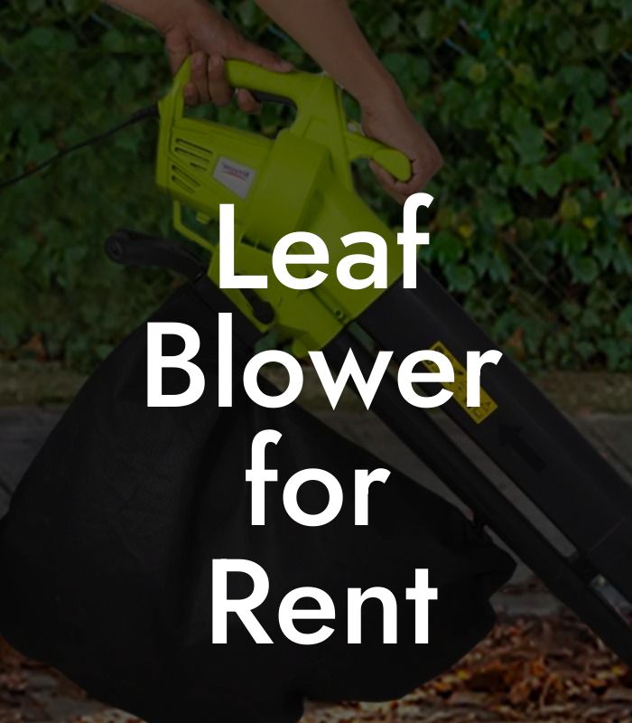 Leaf Blower for Rent