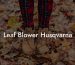 Leaf Blower Husqvarna