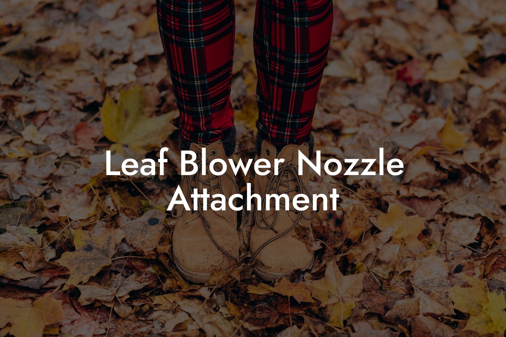 Leaf Blower Nozzle Attachment