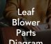 Leaf Blower Parts Diagram