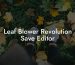 Leaf Blower Revolution Save Editor