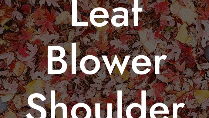 Leaf Blower Shoulder Strap