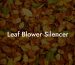 Leaf Blower Silencer