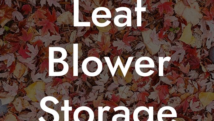 Leaf Blower Storage Hook