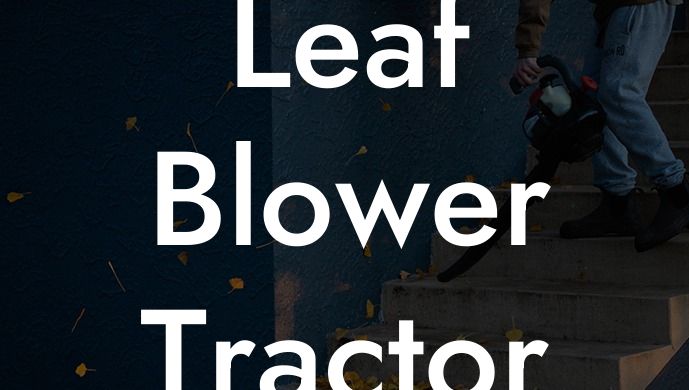 Leaf Blower Tractor Supply