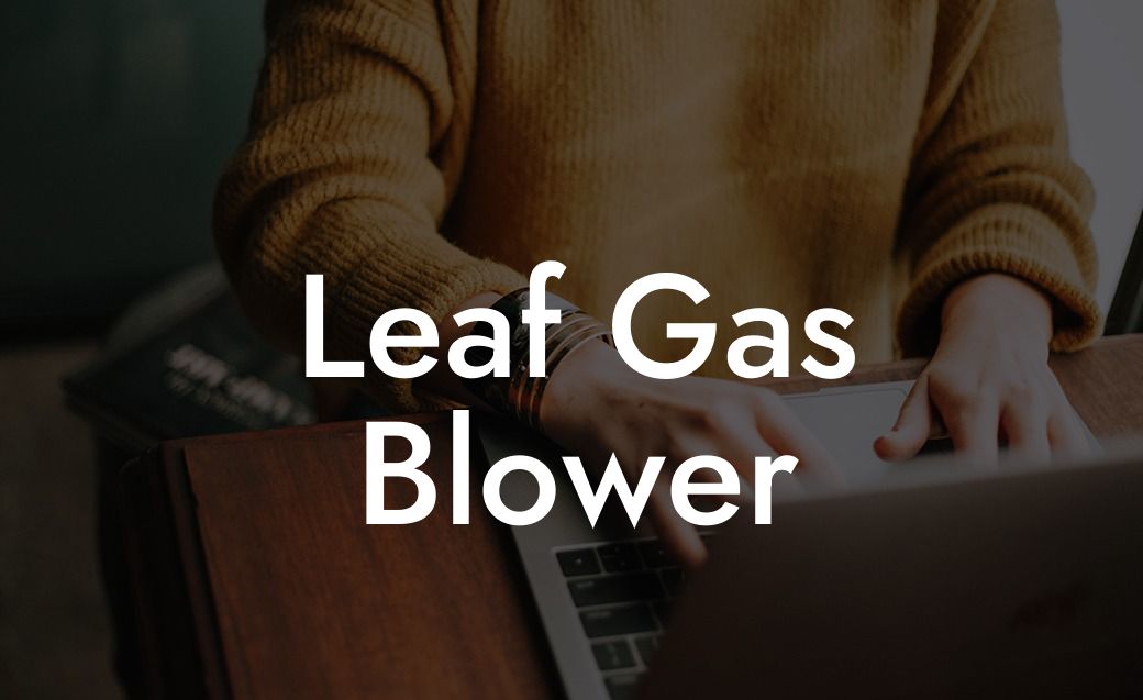 Leaf Gas Blower