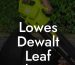 Lowes Dewalt Leaf Blower