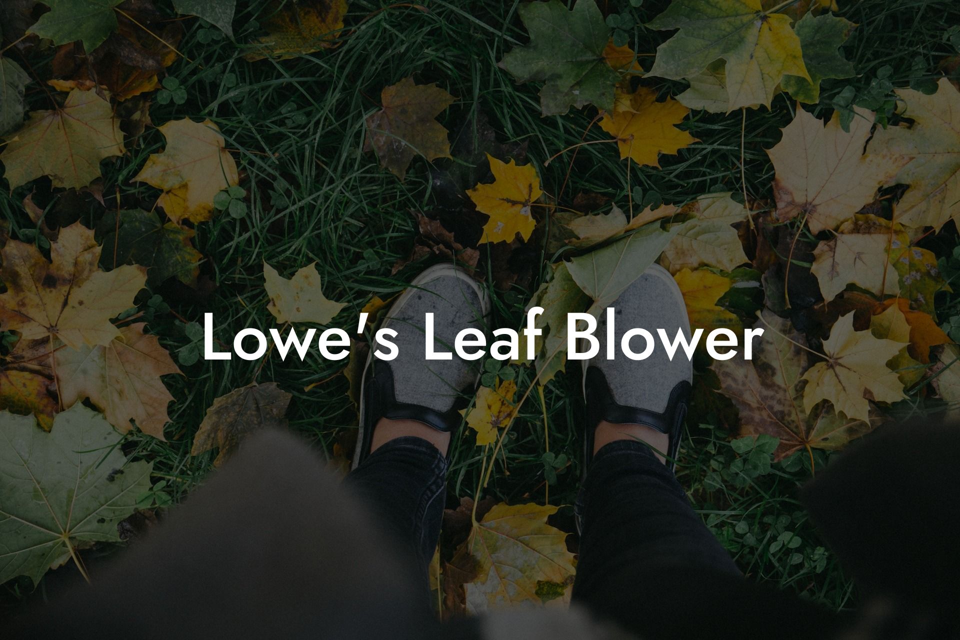 Lowes Leaf Blower