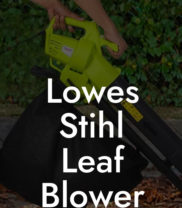 Lowes Stihl Leaf Blower