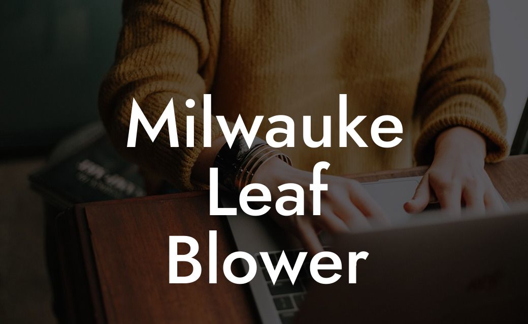 Milwauke Leaf Blower