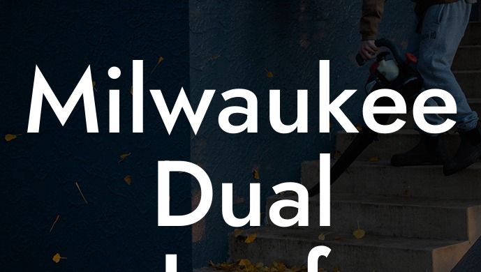 Milwaukee Dual Leaf Blower