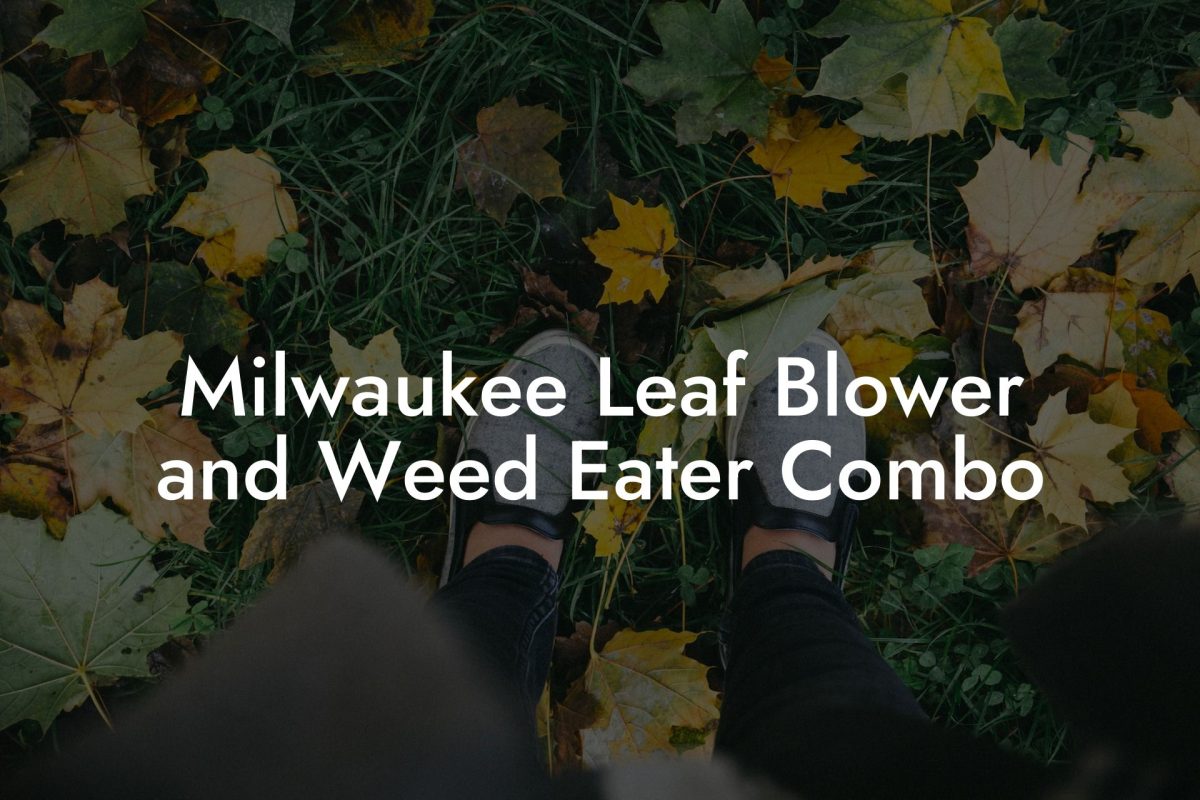 Milwaukee Leaf Blower and Weed Eater Combo