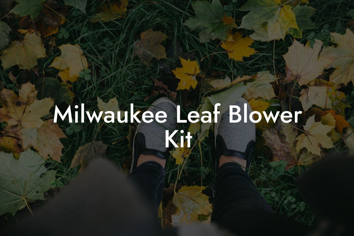 Milwaukee Leaf Blower Kit