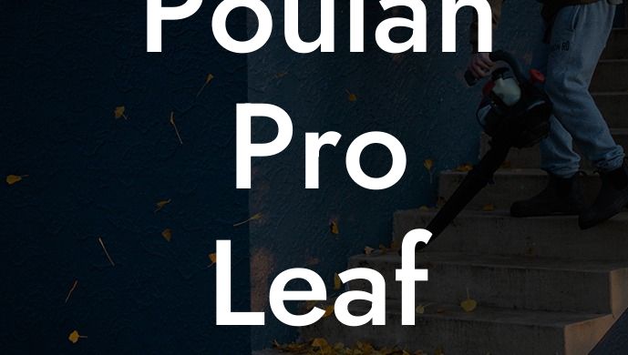 Poulan Pro Leaf Blower Parts Diagram