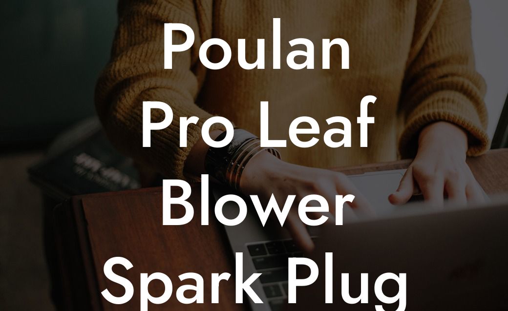 Poulan Pro Leaf Blower Spark Plug Size