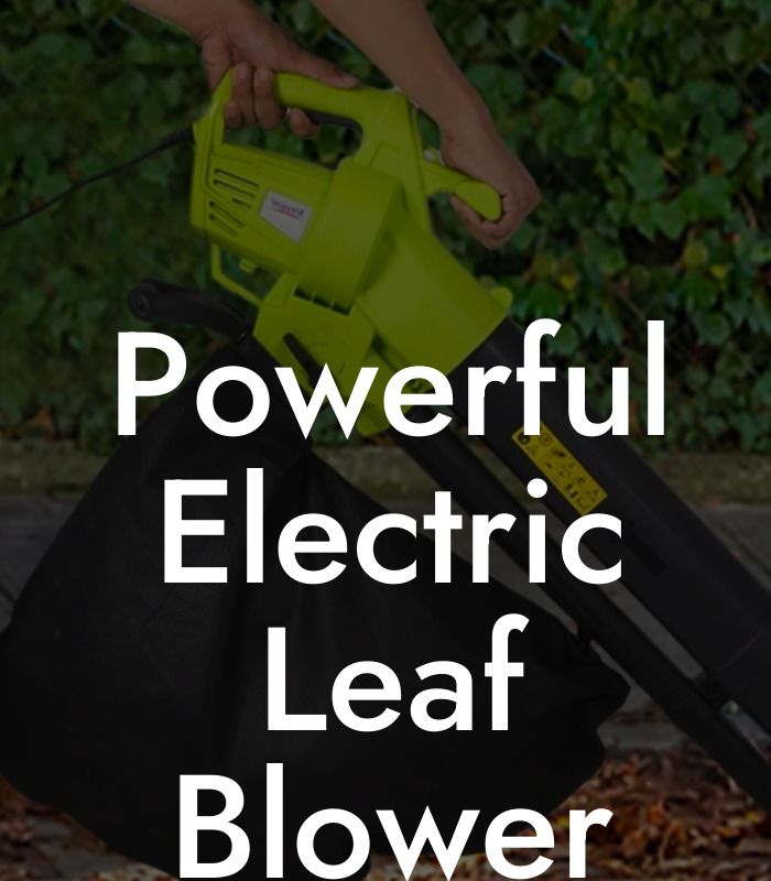 Powerful Electric Leaf Blower