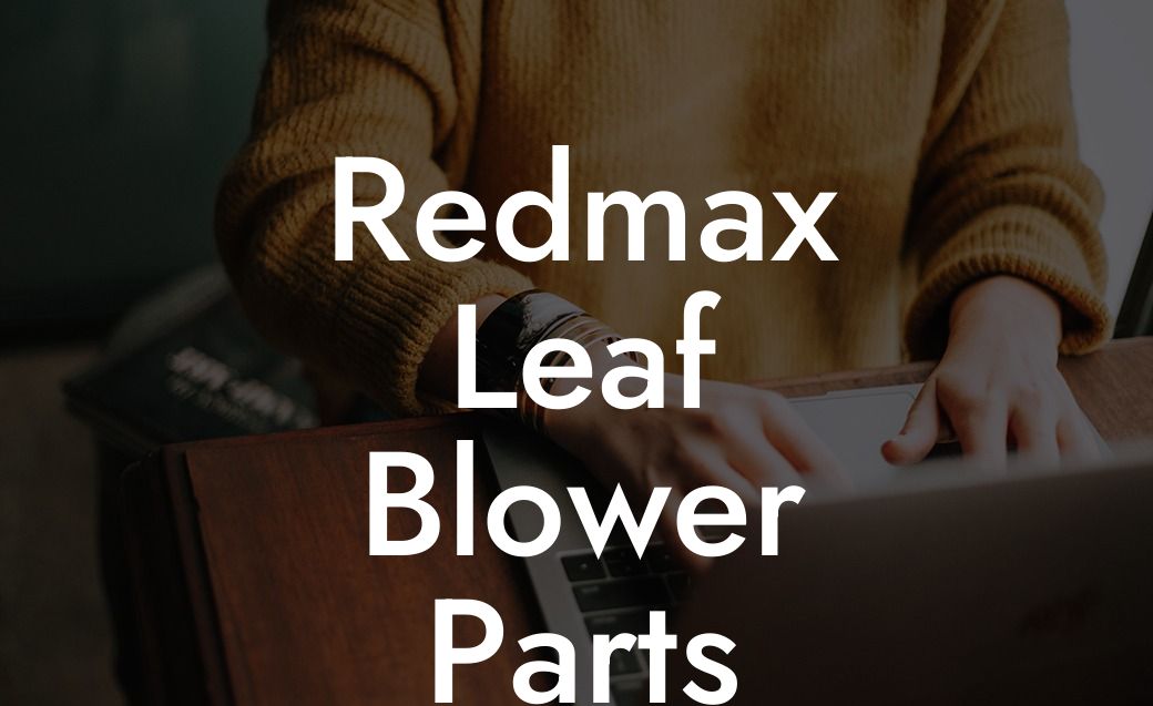 Redmax Leaf Blower Parts