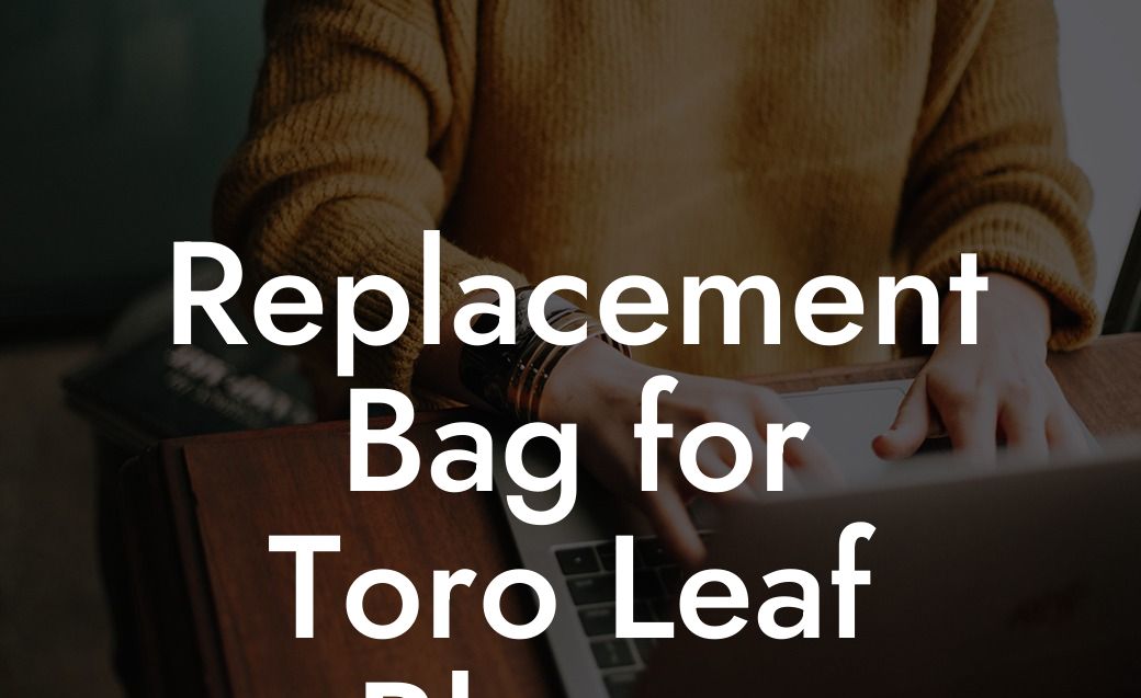 Replacement Bag for Toro Leaf Blower