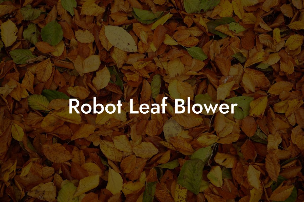 Robot Leaf Blower