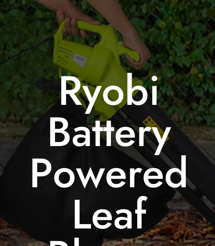 Ryobi Battery Powered Leaf Blower