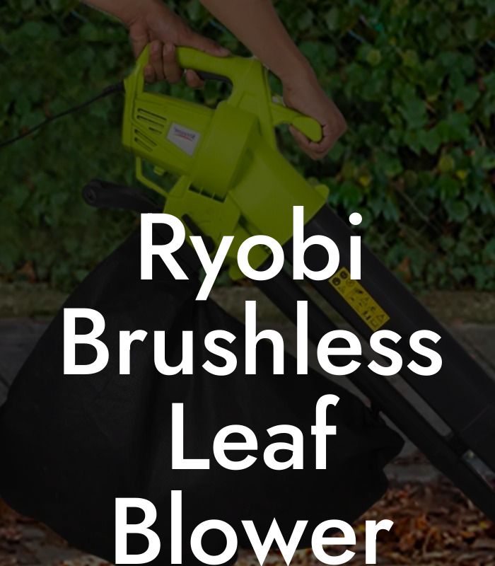 Ryobi Brushless Leaf Blower