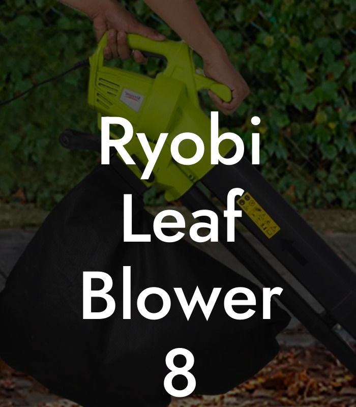 Ryobi Leaf Blower 8 Amp