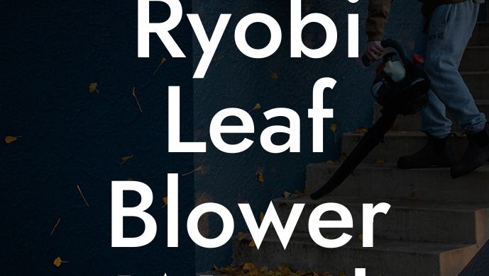 Ryobi Leaf Blower Weed Wacker Combo