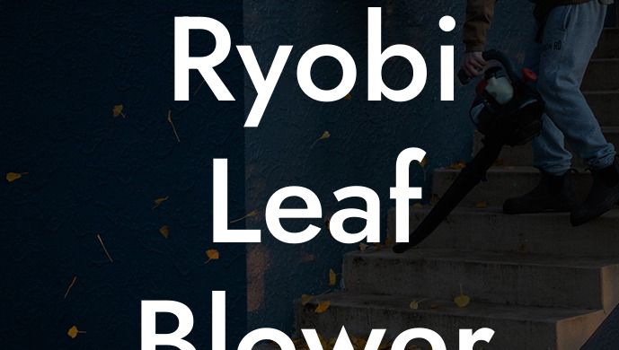 Ryobi Leaf Blower With Battery