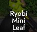 Ryobi Mini Leaf Blower