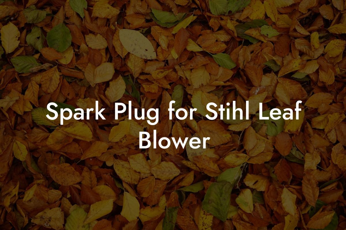 Spark Plug for Stihl Leaf Blower