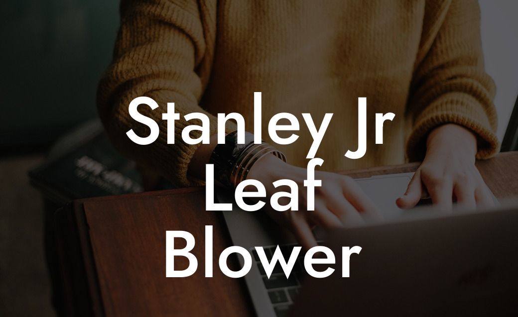 Stanley Jr Leaf Blower