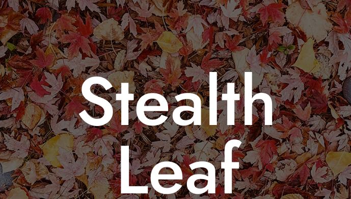 Stealth Leaf Blower