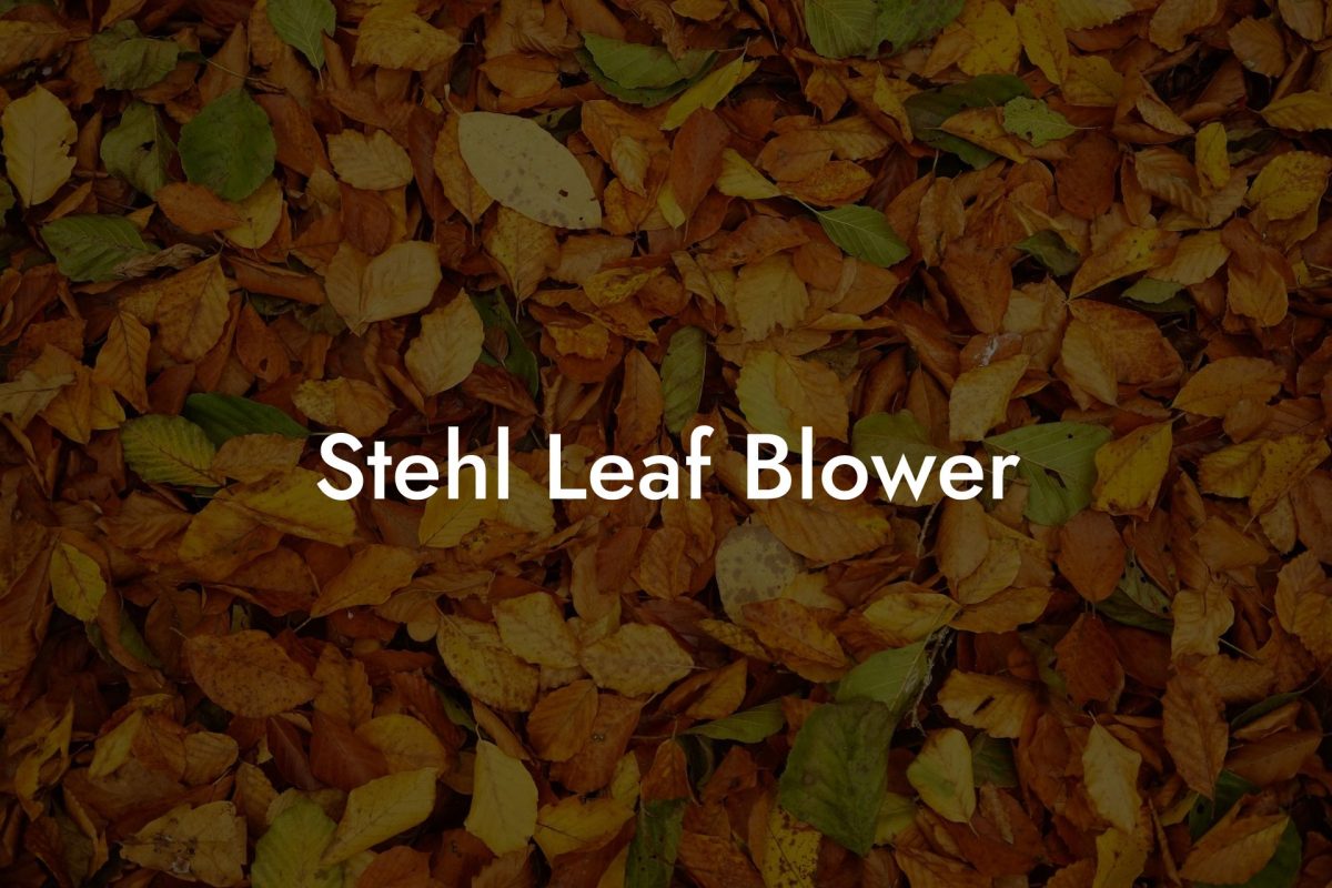 Stehl Leaf Blower