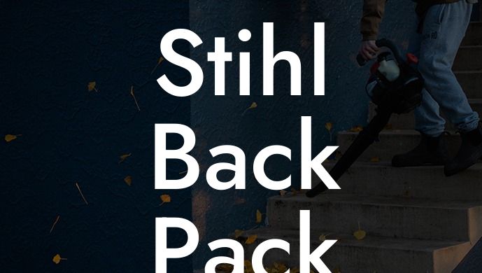 Stihl Back Pack Leaf Blower