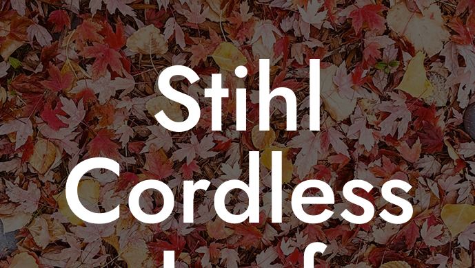 Stihl Cordless Leaf Blower