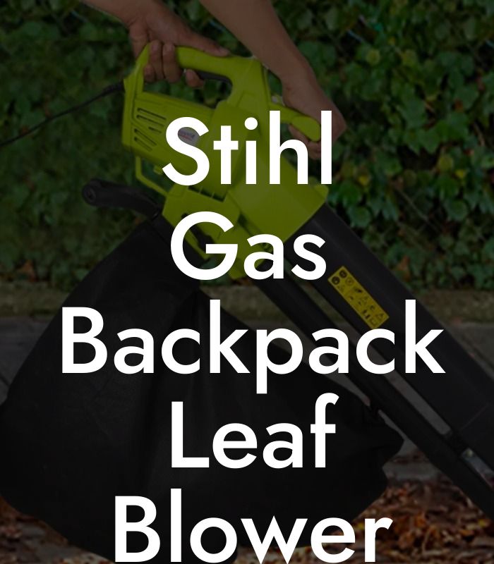 Stihl Gas Backpack Leaf Blower