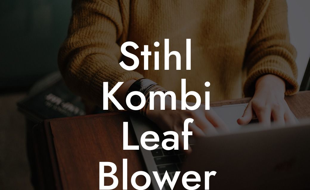 Stihl Kombi Leaf Blower